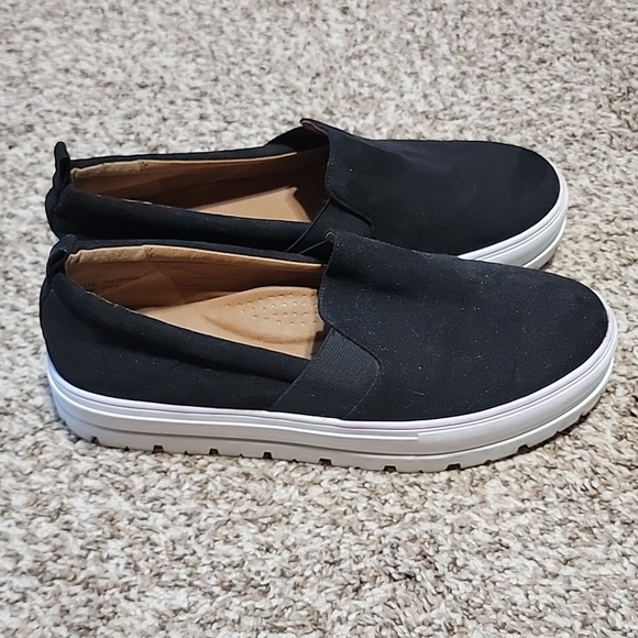 Susina black platform shoes size 11 - Picture 2 of 4